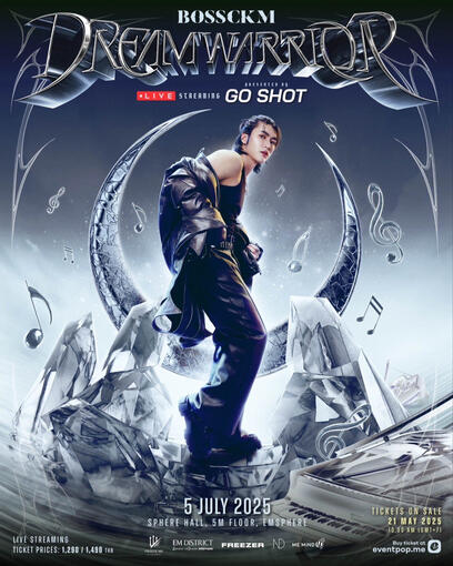 BOSSCKM DREAM WARRIOR CONCERT Presented by Go Shot